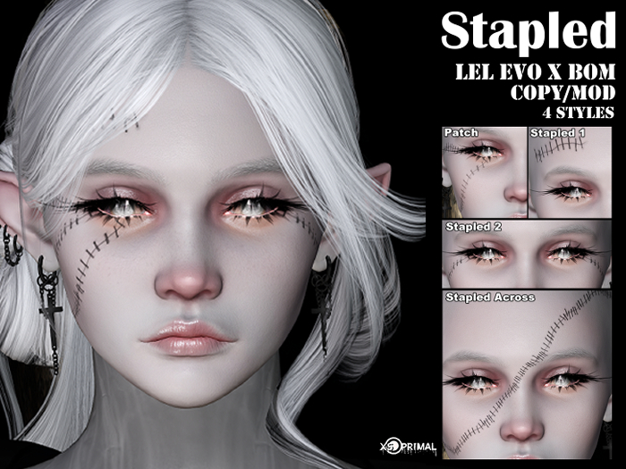 Second Life Marketplace XS Primal EvoX Stapled
